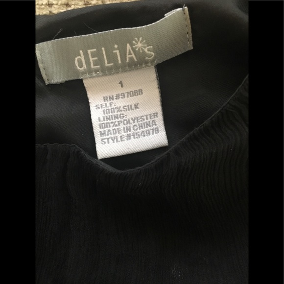 Little Silk Black Dress - Picture 2 of 5